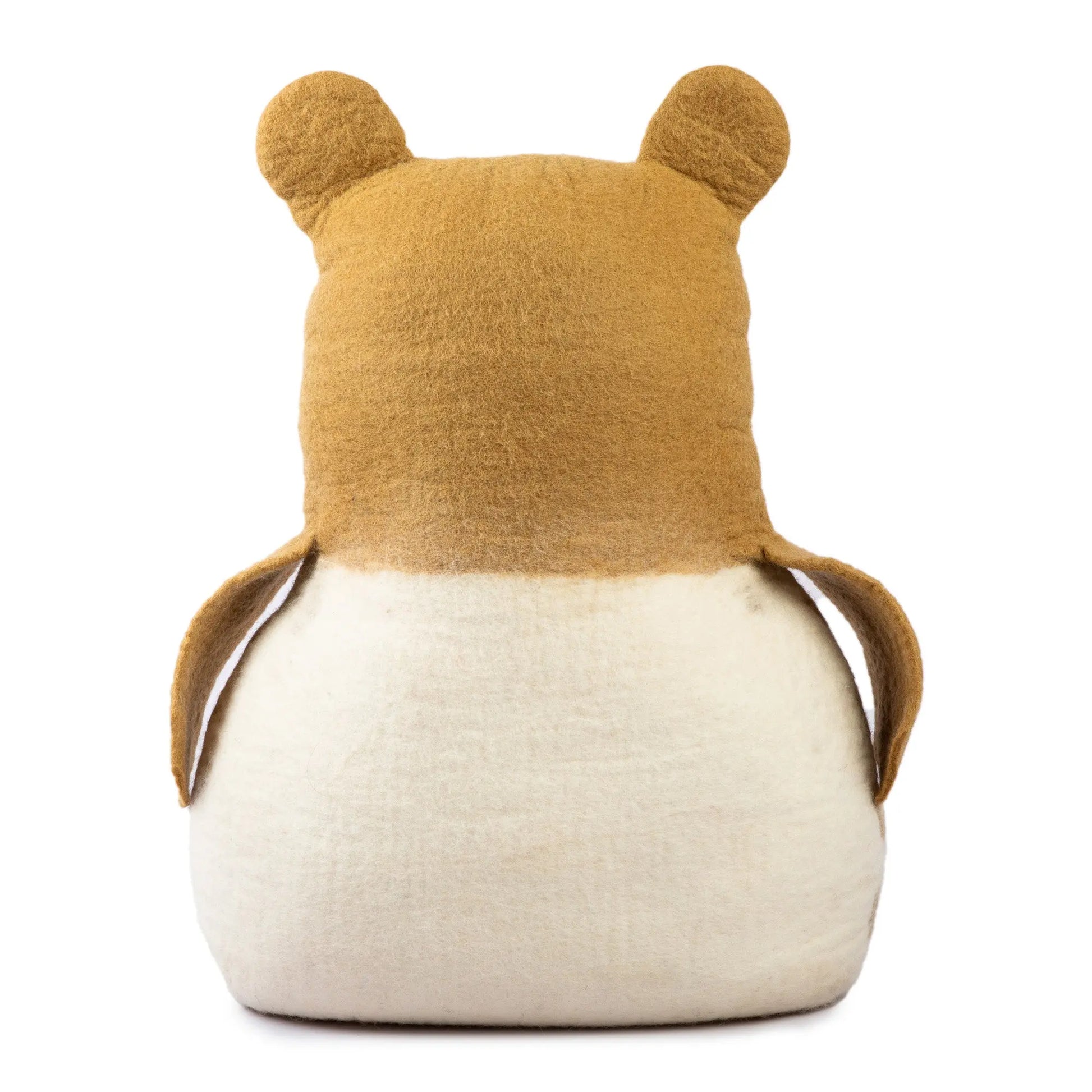 Durable & Cozy: Natural Wool Cat Cave for Playful Feline Woolygon