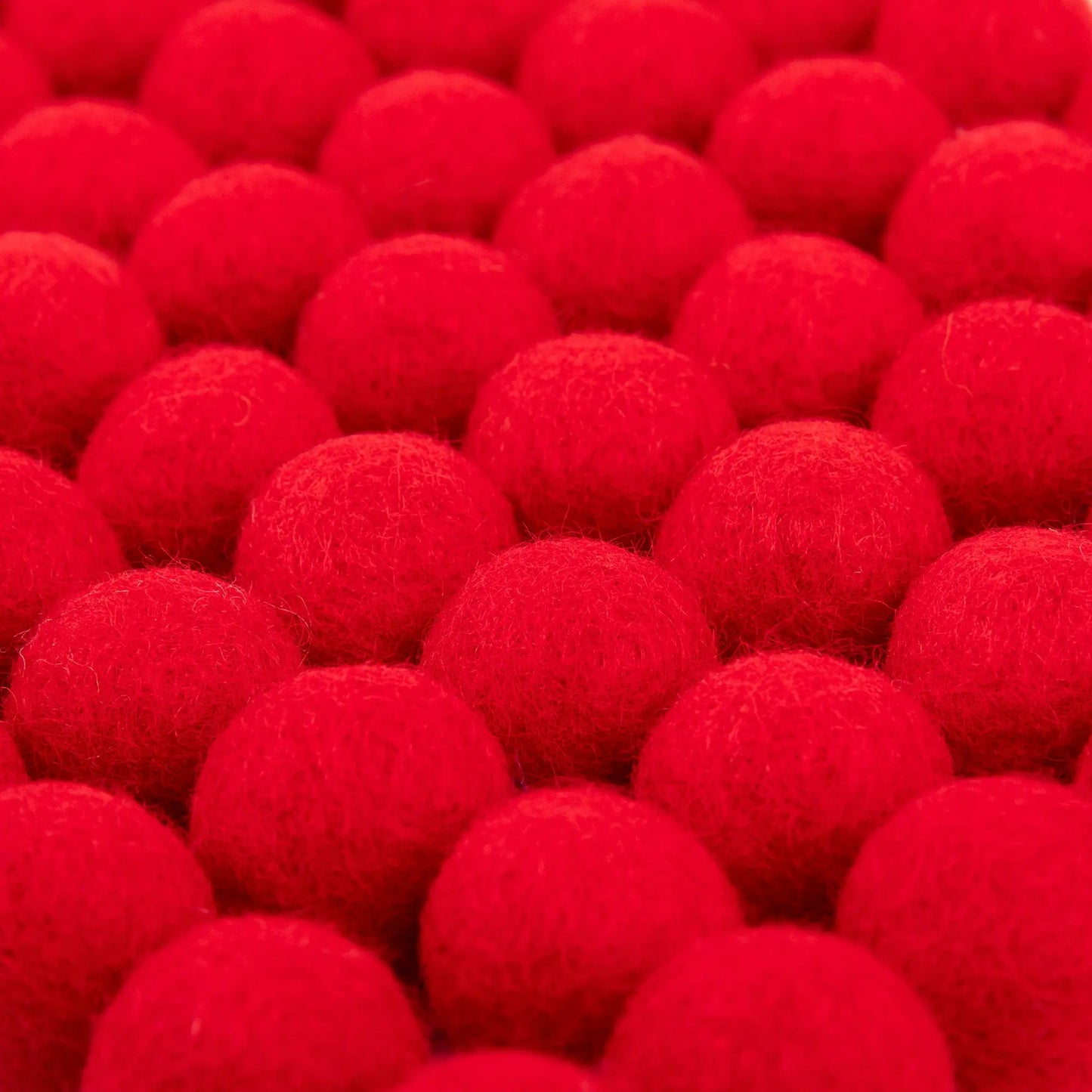 Premium Quality 2 cm Felt Balls in a Variety of Colors for Crafting Woolygon