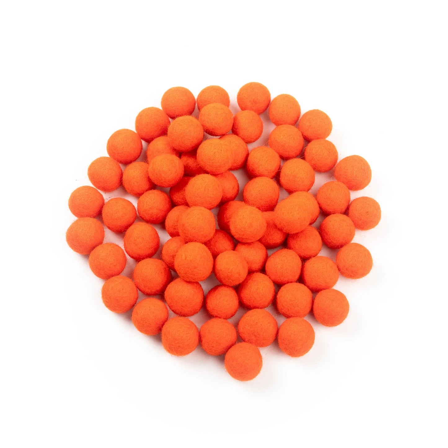 Soft and Versatile 2 cm Felt Balls Perfect for Home Decor and Crafts Woolygon