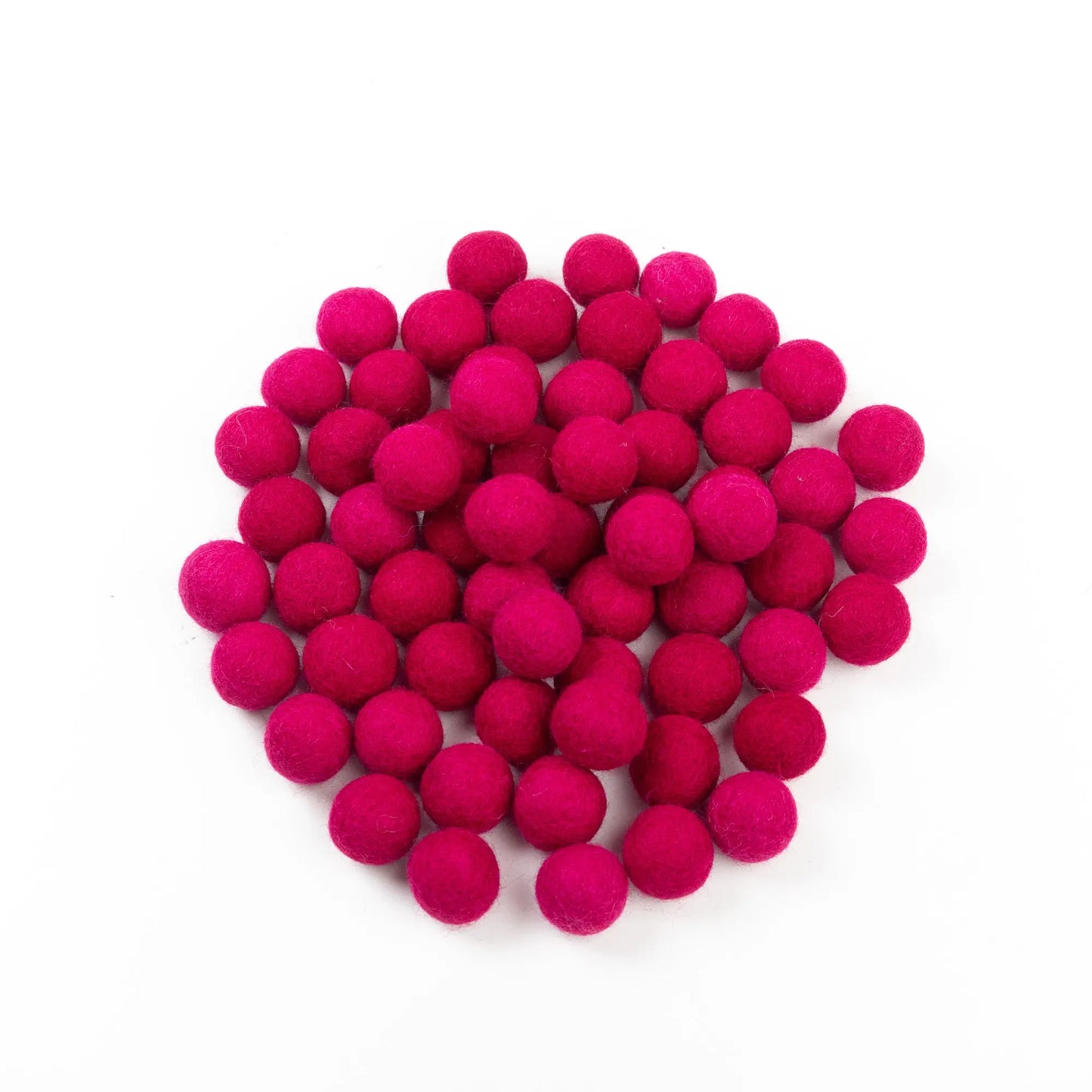 2cm Premium Quality Felt Balls - Woolygon