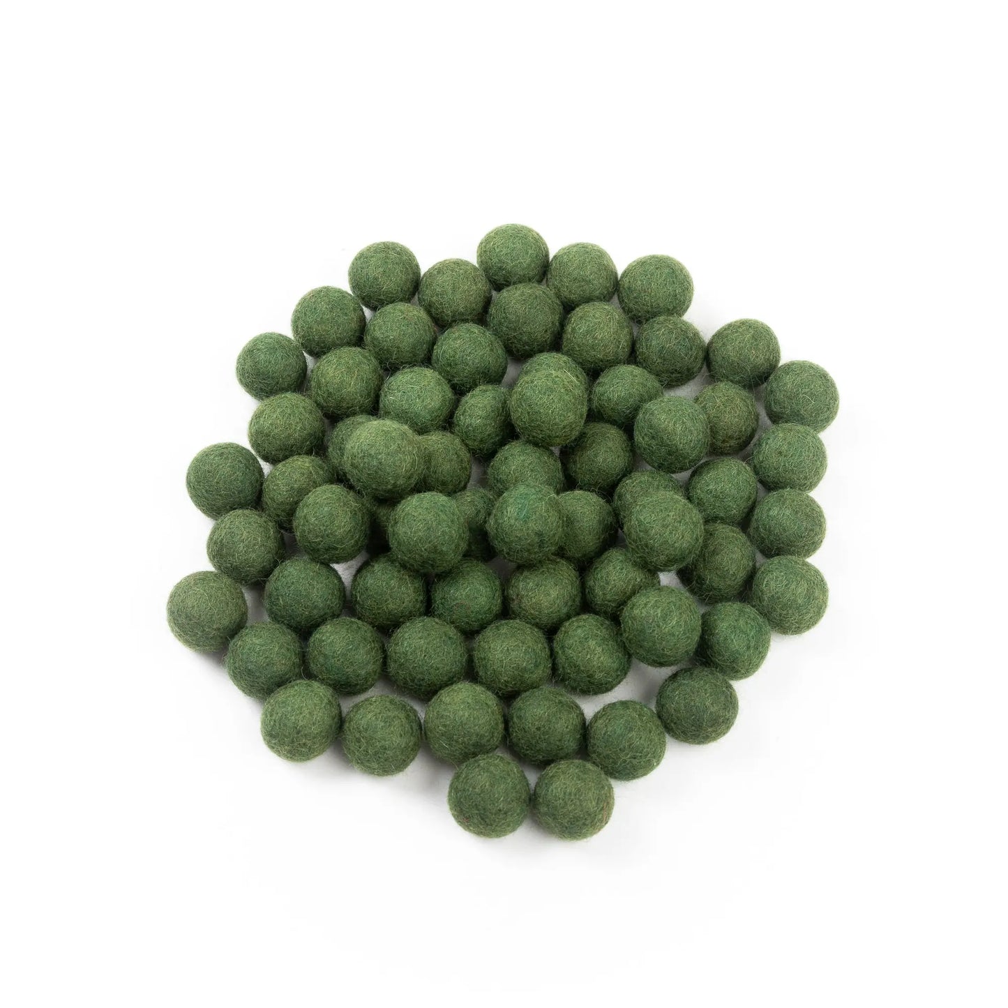 Soft 2cm Wool Felt Balls Set for Endless Creativity Woolygon