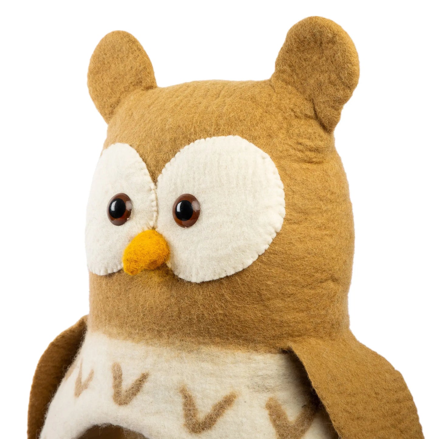 Durable & Cozy: Natural Wool Cat Cave for Playful Feline Woolygon