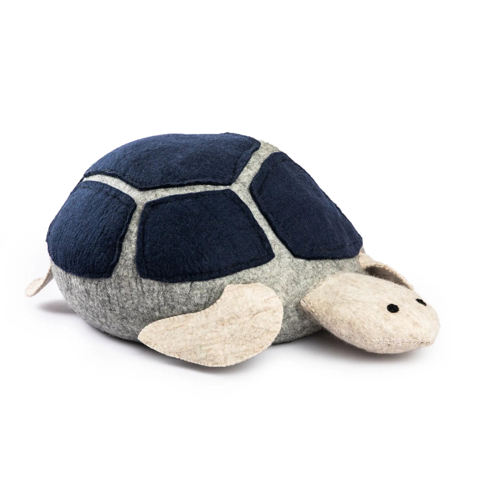 Merino Felted Cat Bed: Premium Comfort with Tortoise Design for Your Feline Pal Woolygon