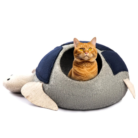 cat cave felt