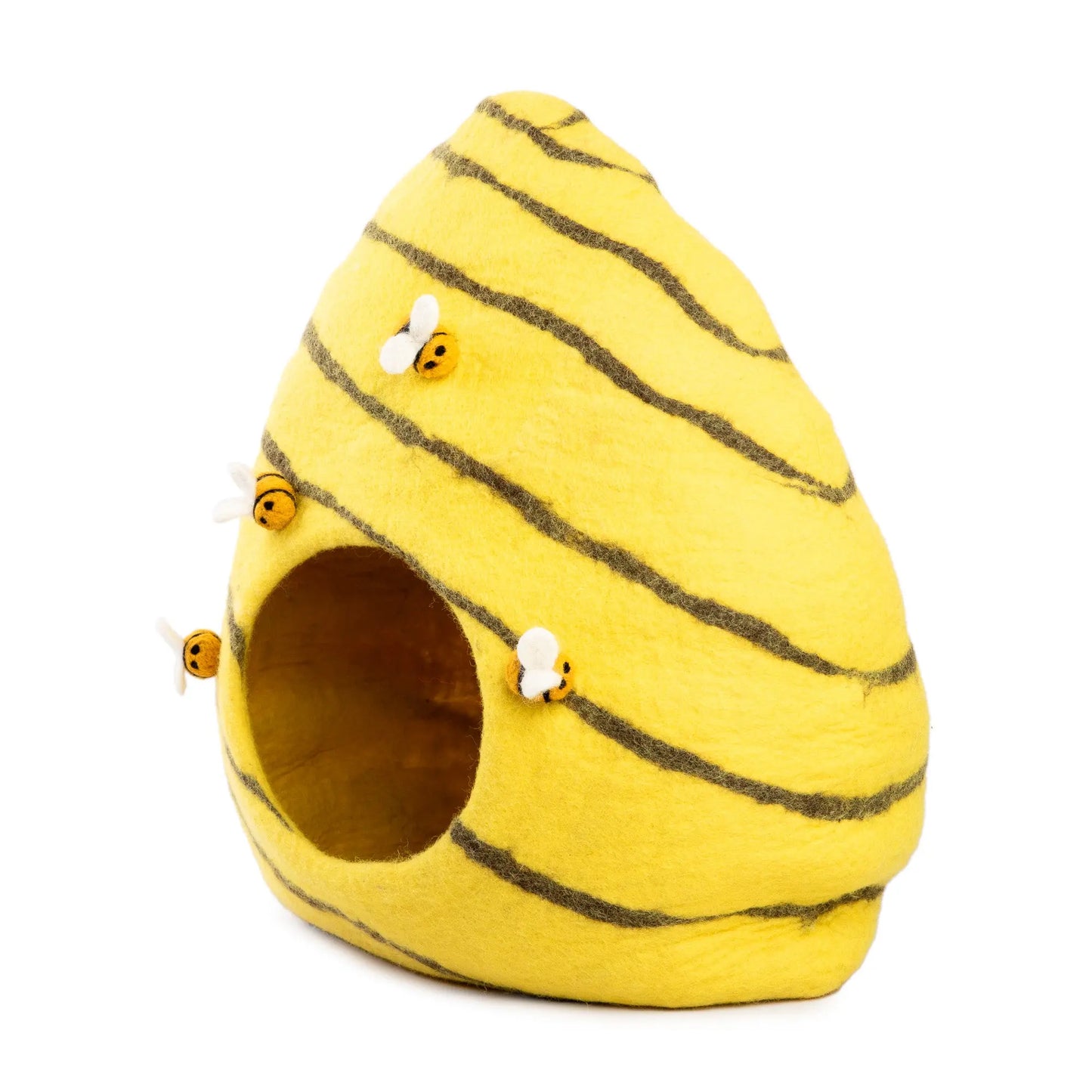 Woolygon Whisker Cloud: Luxuriously Soft Merino Wool Cat Cave for Ultimate Comfort Woolygon