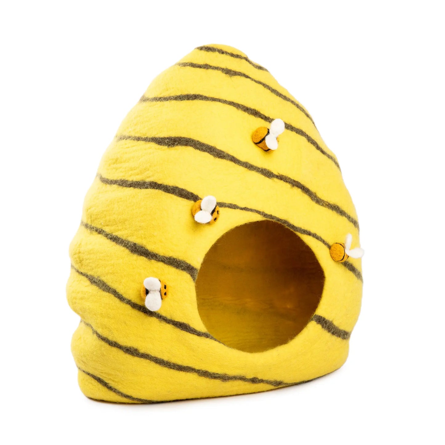 Woolygon Whisker Cloud: Luxuriously Soft Merino Wool Cat Cave for Ultimate Comfort Woolygon