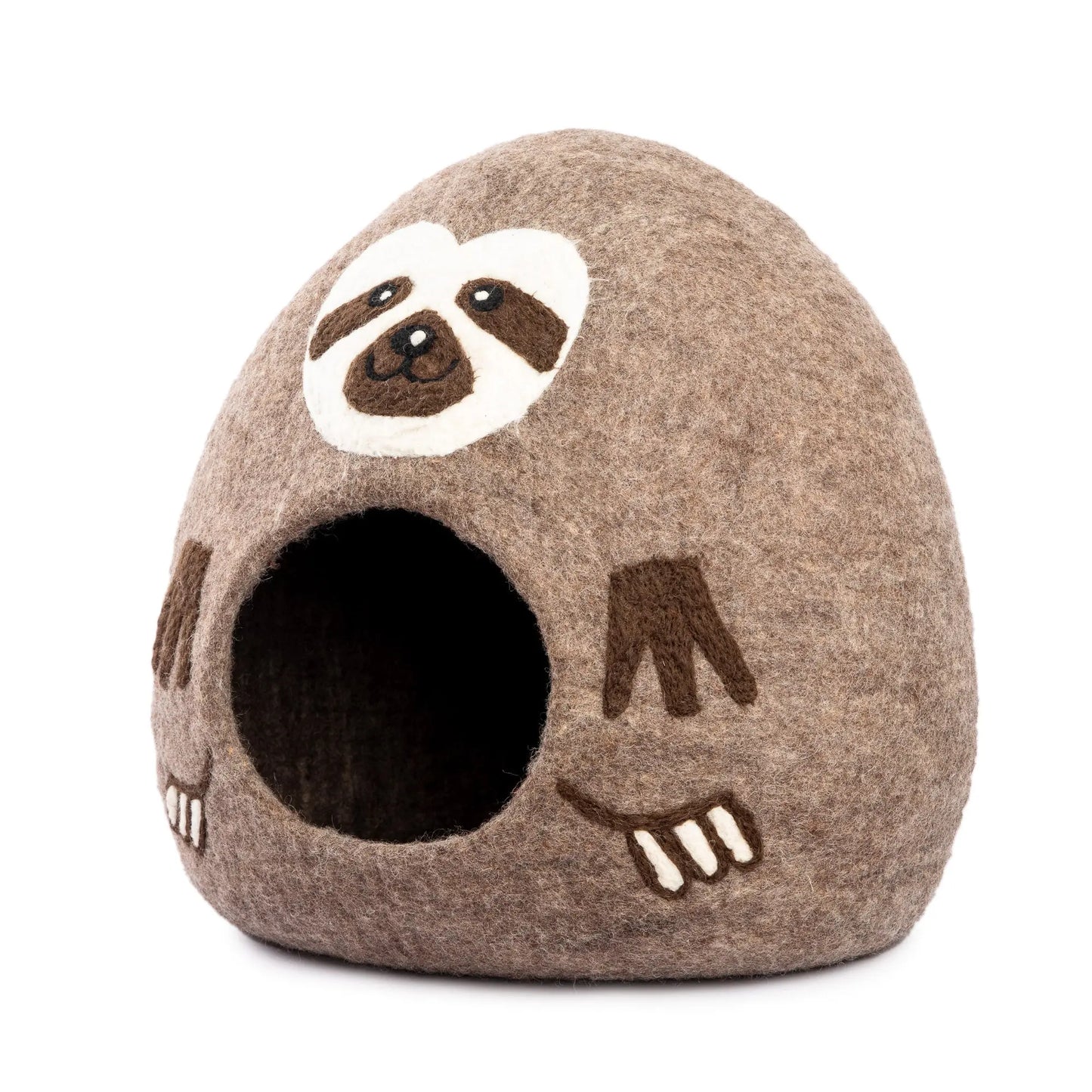 Luxurious Premium Merino Felted Cat Bed - Cozy & Stylish Comfort for Your Feline Friend Woolygon