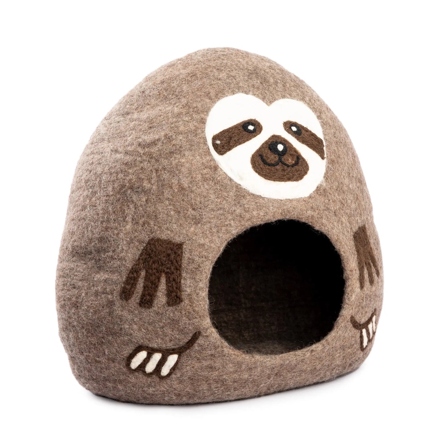 Luxurious Premium Merino Felted Cat Bed - Cozy & Stylish Comfort for Your Feline Friend Woolygon