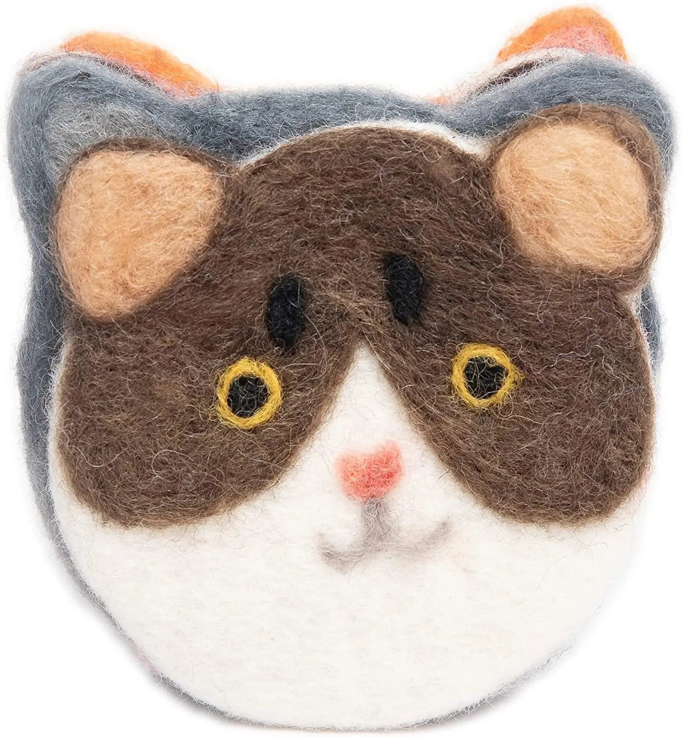 Coasters for Drinks, Absorbent Felt Coasters Set of 5, Cute Funny Cat Drink Coasters for Coffee Table – Woolygon Woolygon