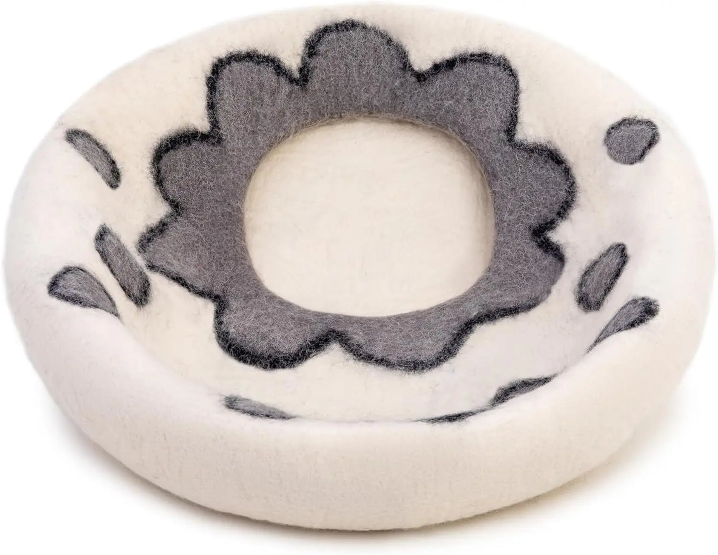 Handmade wool cat cave