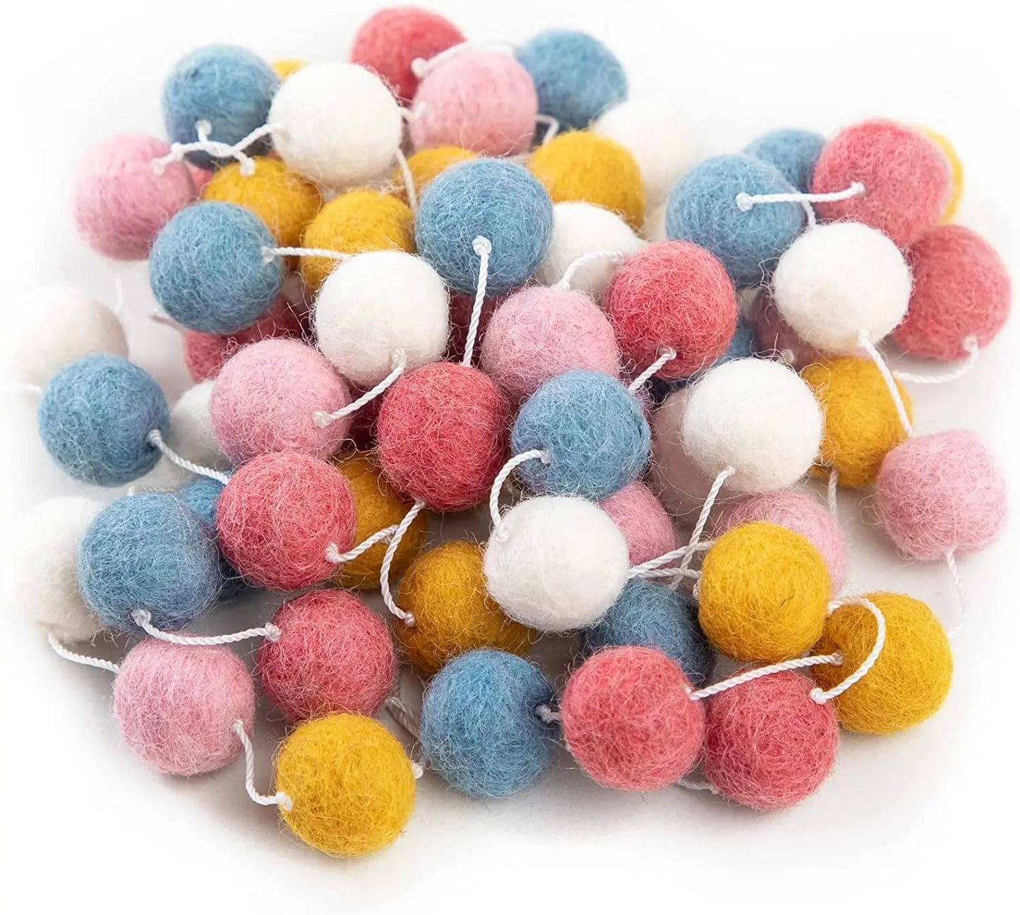 Felt Ball Garland