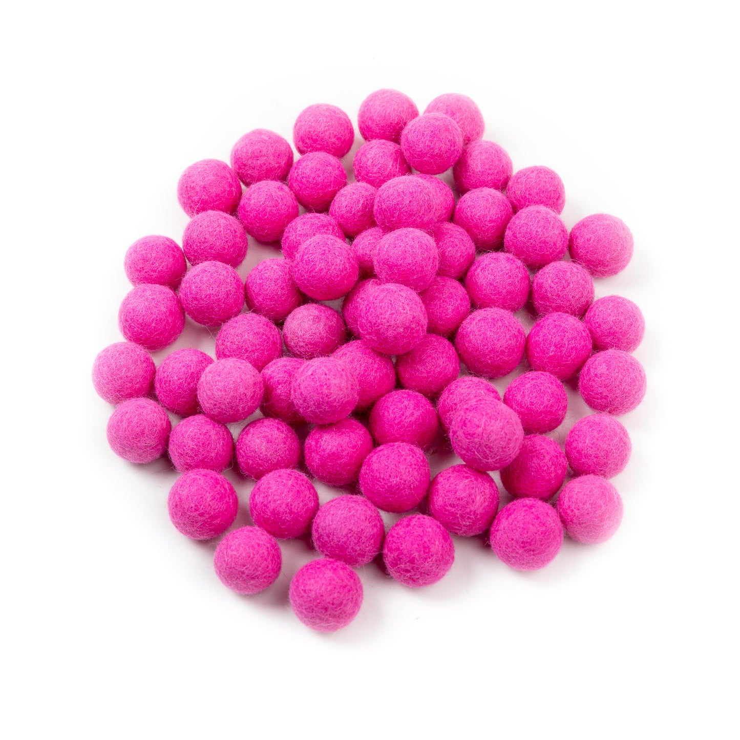 Colorful and Durable 2 cm Felt Balls for Endless Crafting Possibilities